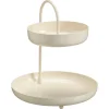 Kwantum Badkameraccessoires*Badkamer Accessoire Beige - Ø25x28 Cm