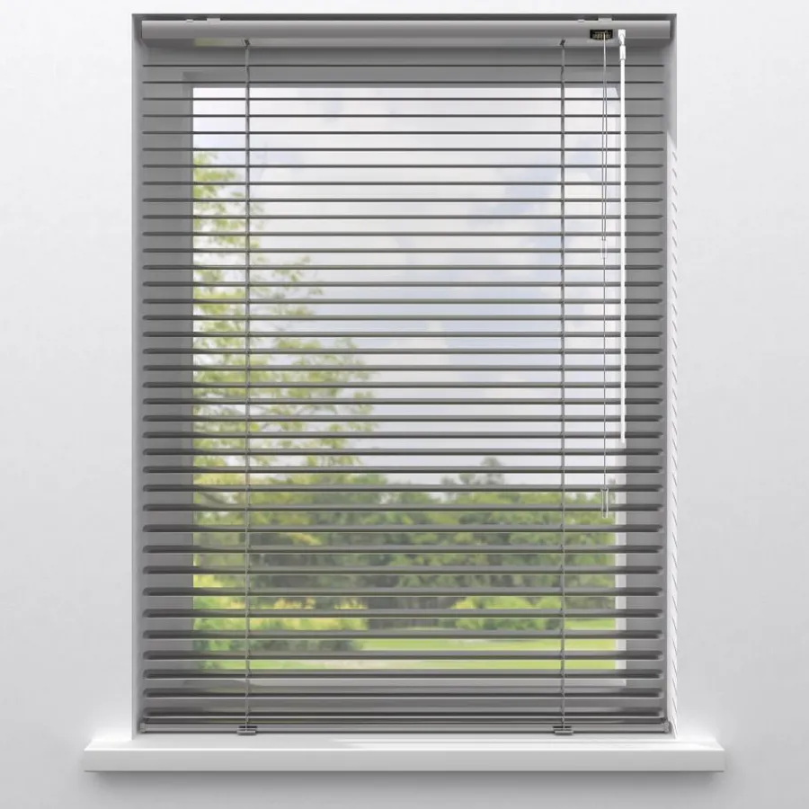 Kwantum Aluminium Jaloezieën|Jaloezieën*Fenstr Aluminium Jaloezie Goos Brons 25mm