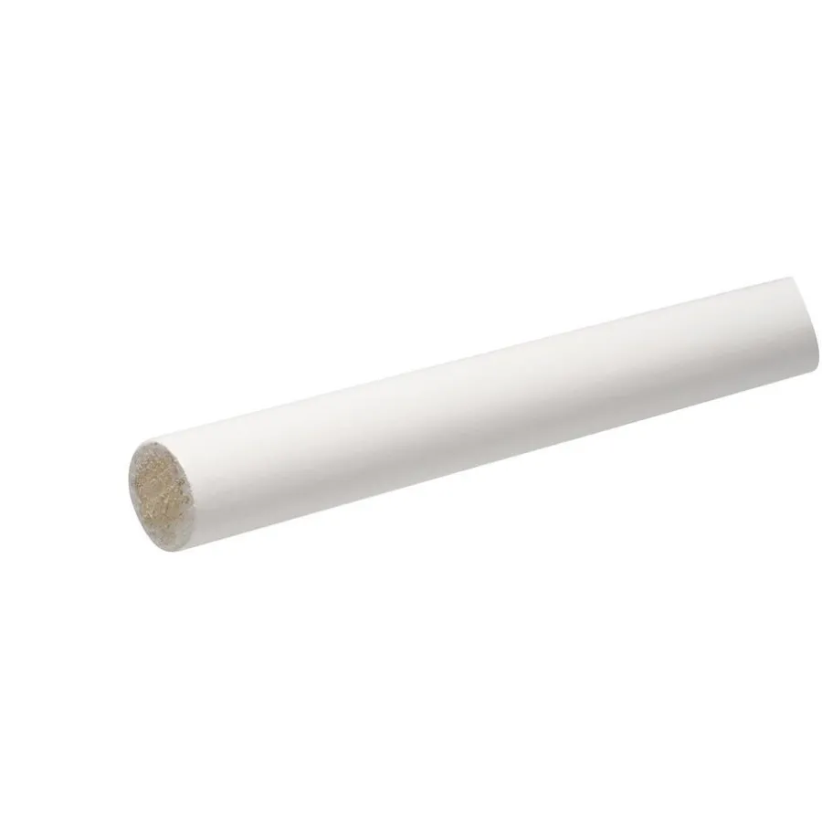 Kwantum Gordijnroedes*Gordijnroede 200 Cm Wit Hout - Ø28mm