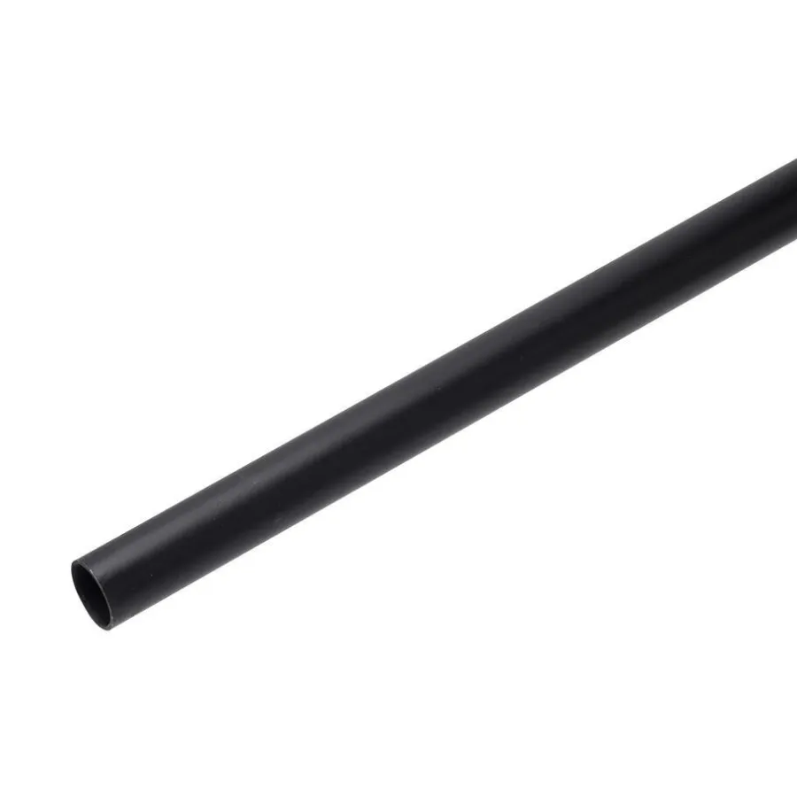 Kwantum Gordijnroedes*Gordijnroede 240 Cm Zwart Metaal - Ø20mm