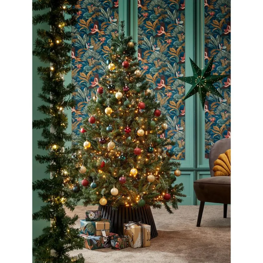 Kwantum Kerstballen & Kerstornamenten*Kerstbal 10 Stuks Bruin