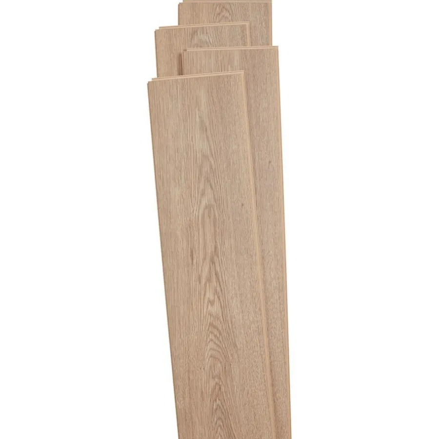Kwantum Tegellook Laminaat|Extra Breed Laminaat*Laminaat Hampton Eiken XL Plank Je berekent hoeveel meters je nodig hebt door lengte en breedte in te vullen