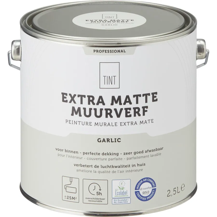 Kwantum Muurverf*Muurverf Professional Garlic 2.5 L 2.5L