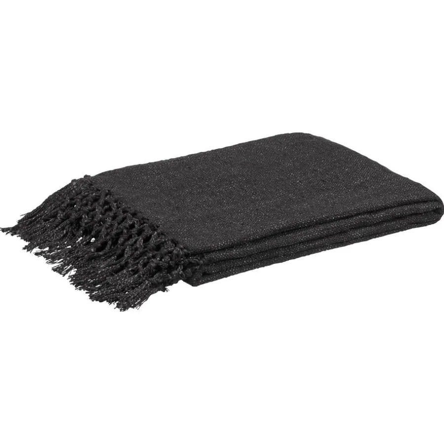 Kwantum Plaids*Plaid Illats - 130x170 Cm Zwart