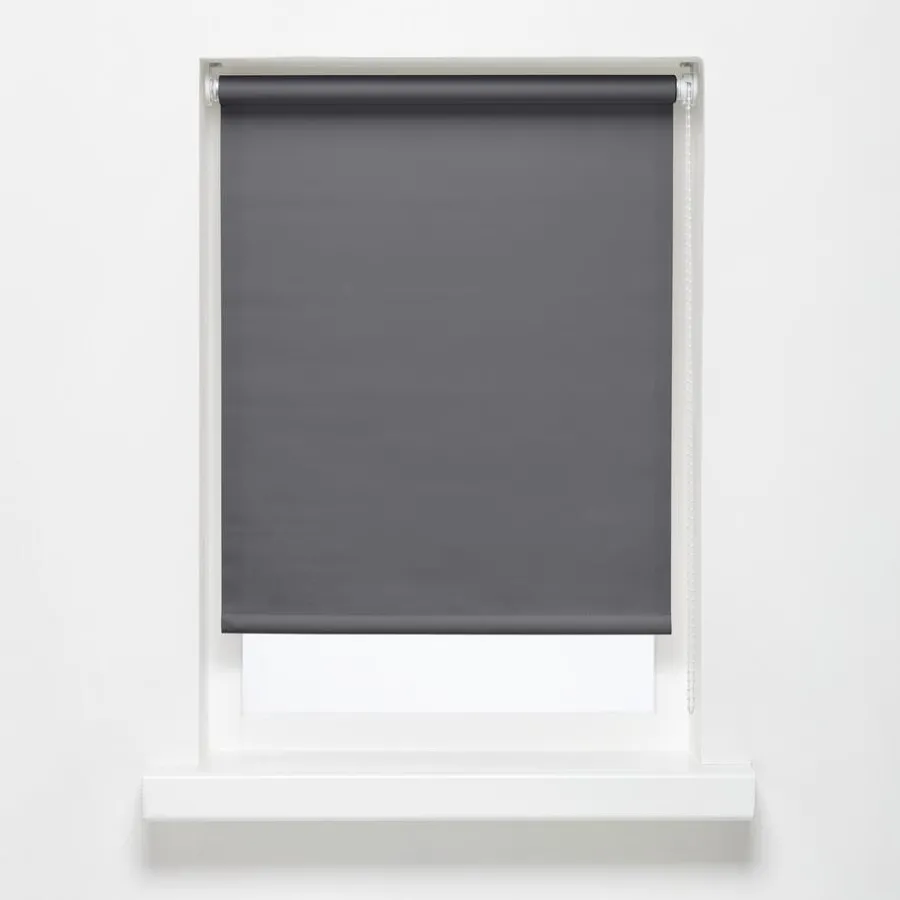 Kwantum Rolgordijnen*Rolgordijn Maaike Grijs 100x190 Cm 100X190CM