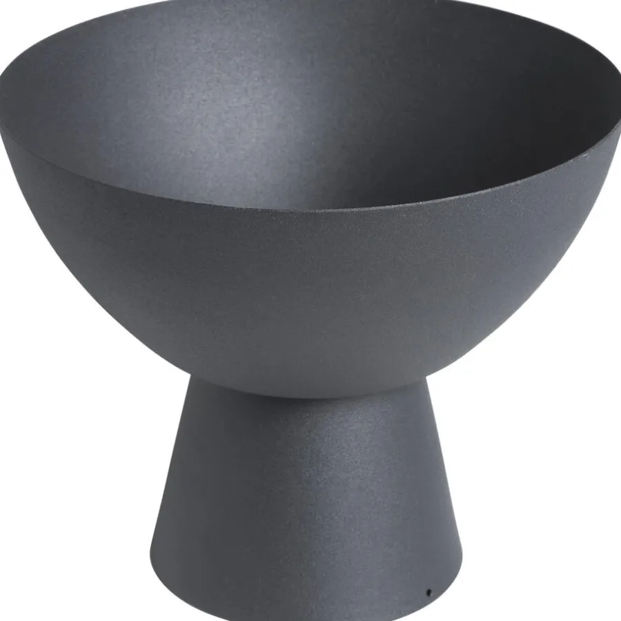Kwantum Decoratie Schalen|Schalen*Schaal Op Voet Esthetic Metaal Zwart ø 20 Cm