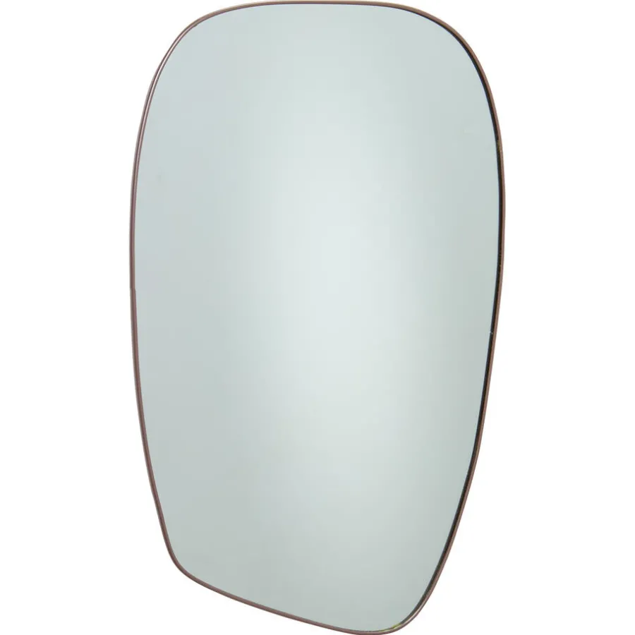 Kwantum Spiegels*Spiegel Mura Retro Bruin - 35x22 Cm 035X022CM