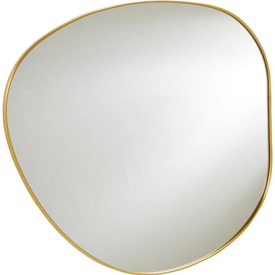 Kwantum Spiegels|Wanddecoratie*Spiegel Pizzo - 53x49 Cm Goud