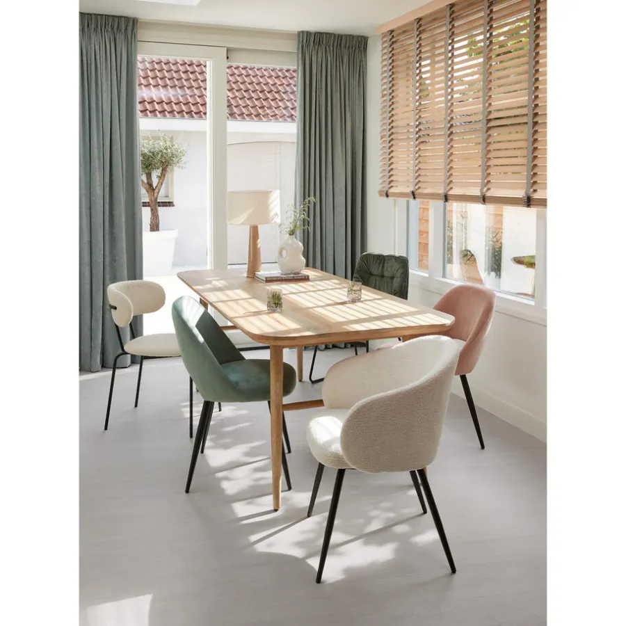 Kwantum Eetkamerstoelen*Stoel Avignon Roze LichtRoze