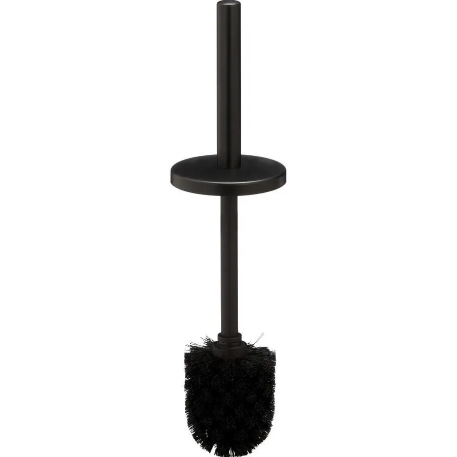 Kwantum Badkameraccessoires*Toiletborstel Metaal Zwart