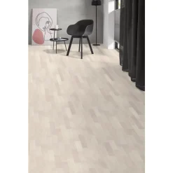 Kwantum Vinyl Vloeren*Vinyl Supreme Wit Eiken Je berekent hoeveel meters je nodig hebt door lengte en breedte in te vullen