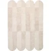 Kwantum Vloerkleden|Vloerkleden Woonkamer*Vloerkleed Boulia Wit 160x230 Cm