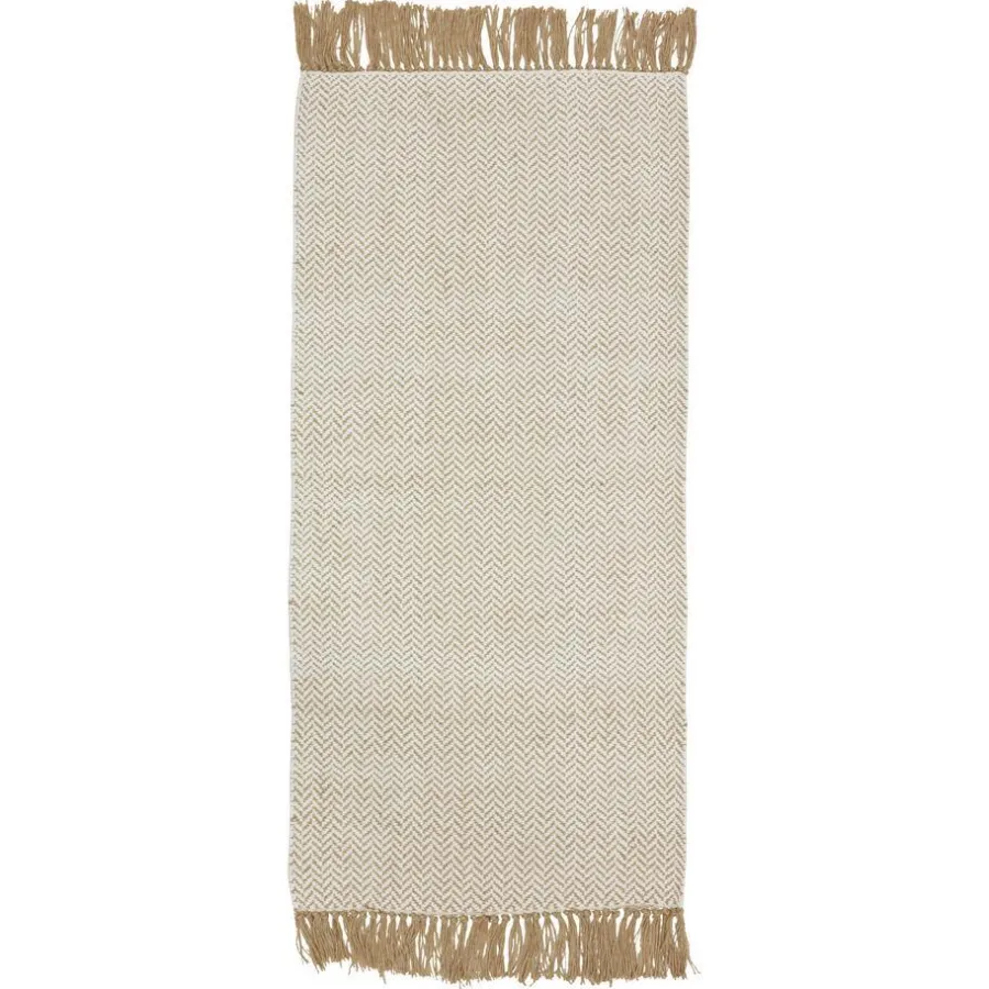 Kwantum Vloerkleden|Vloerkleden Woonkamer*Vloerkleed Buna Naturel Wit