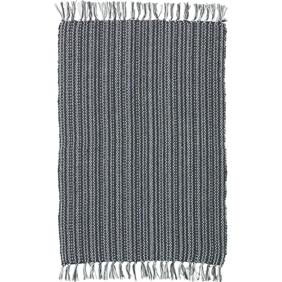 Kwantum Vloerkleden|Vloerkleden Woonkamer*Vloerkleed Ginney Zwart