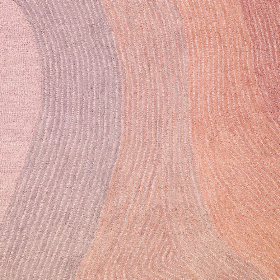 Kwantum Vloerkleden|Vloerkleden Woonkamer*Vloerkleed Oak Roze 190x280 Cm 190X280CM