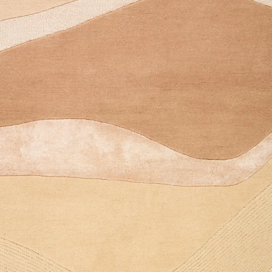 Kwantum Vloerkleden|Vloerkleden Woonkamer*Vloerkleed Parma Geel 190x280 Cm 190X280CM
