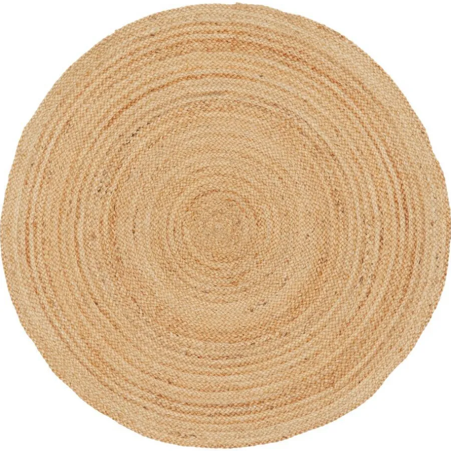 Kwantum Vloerkleden|Buitenkleden*Vloerkleed Solis Naturel - Ø 100 Cm