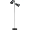Kwantum Vloerlampen*Vloerlamp Turai Zwart